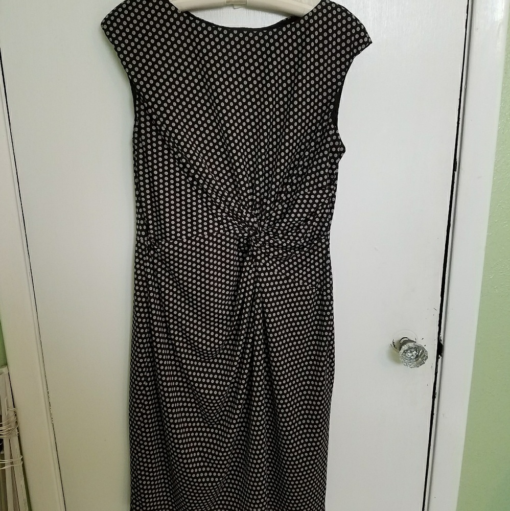 Evan Picone Twist Front Dress